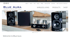 Desktop Screenshot of blueaura.co.uk