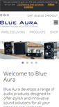 Mobile Screenshot of blueaura.co.uk